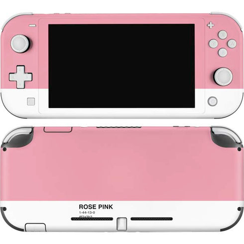 Rose Pink Color Palette Nintendo Switch Lite Skin