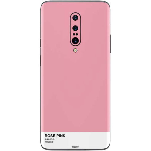 Rose Pink Color Palette OnePlus 7 Pro Skin