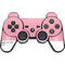 Rose Pink Color Palette PS3 Dual Shock wireless controller Skin