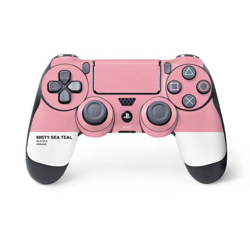 Rose Pink Color Palette PS4 Controller Skin
