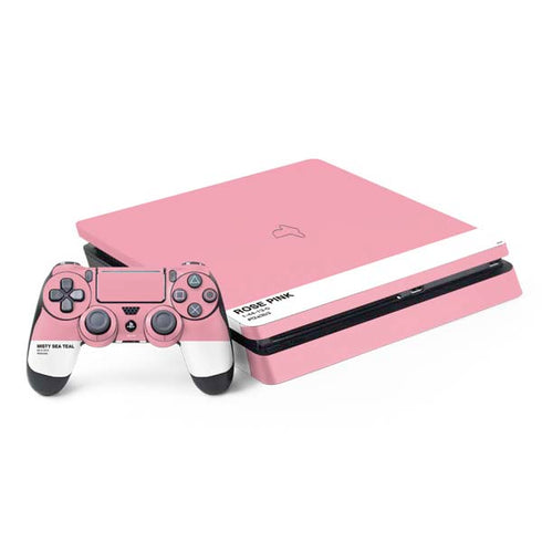 Rose Pink Color Palette PS4 Slim Bundle Skin