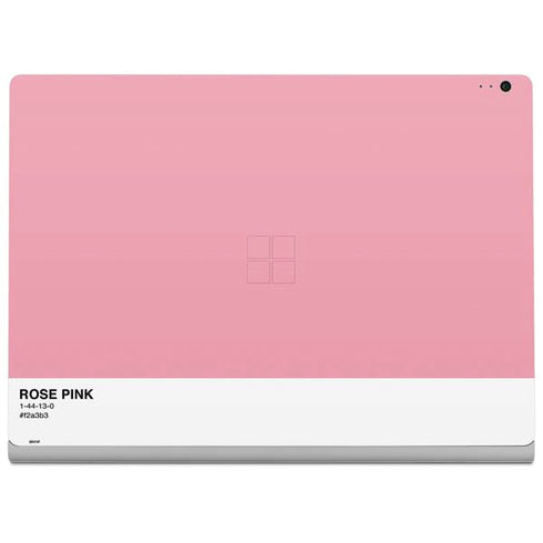 Rose Pink Color Palette Surface Book 2 13.5in Skin
