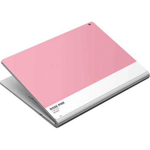Rose Pink Color Palette Surface Book Skin