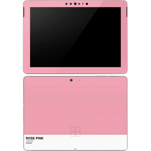 Rose Pink Color Palette Surface Go Skin