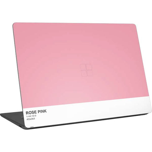 Rose Pink Color Palette Surface Laptop 4 15in Skin