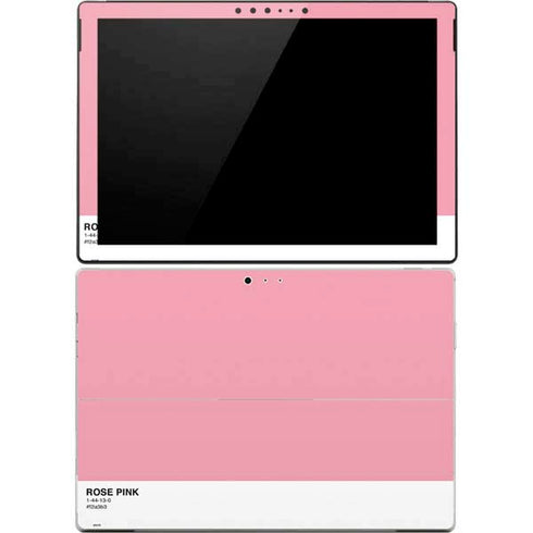 Rose Pink Color Palette Surface Pro 4 Skin