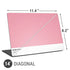Rose Pink Color Palette Universal Laptop 14in (11.4 x 8.2in) Skin