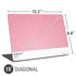 Rose Pink Color Palette Universal Laptop 15in (12.2 x 8.8in) Skin