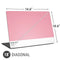 Rose Pink Color Palette Universal Laptop 18in (14.6 x 10.6in) Skin