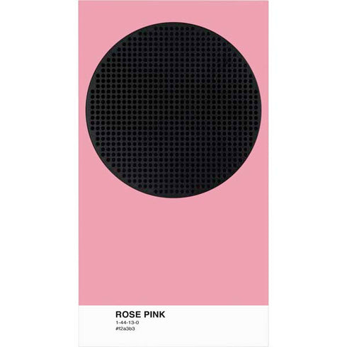 Rose Pink Color Palette Xbox Series S Console Skin