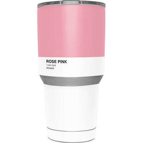 Rose Pink Color Palette Yeti 30oz Rambler Tumbler Skin