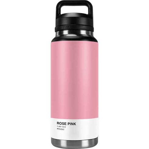 Rose Pink Color Palette YETI Rambler 36oz Bottle Skin