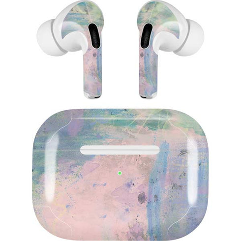 Rose Quartz & Serenity Abstract AirPods Pro 2nd Gen Skin