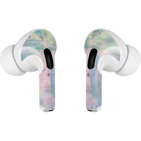 Rose Quartz & Serenity Abstract AirPods Pro 2nd Gen Skin