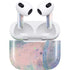 Rose Quartz & Serenity Abstract Apple AirPods (3rd Gen 2021) Skin