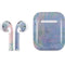 Rose Quartz & Serenity Abstract Apple AirPods Skin