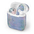 Rose Quartz & Serenity Abstract Apple AirPods Skin