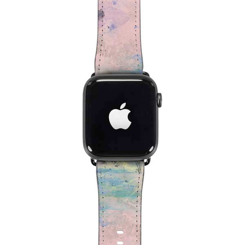 Rose Quartz & Serenity Abstract Apple Watch Band 42-44mm