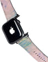 Rose Quartz & Serenity Abstract Apple Watch Band 38-40mm