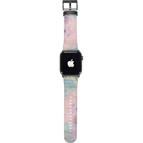Rose Quartz & Serenity Abstract Apple Watch Band 38-40mm