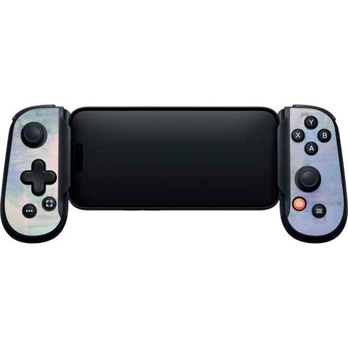 Rose Quartz & Serenity Abstract Backbone One for iPhone Game Controller Skin