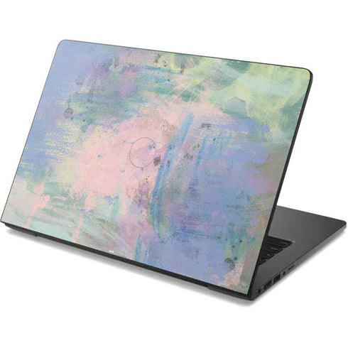 Rose Quartz & Serenity Abstract Dell Chromebook Skin