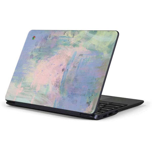 Rose Quartz & Serenity Abstract Samsung Chromebook Skin