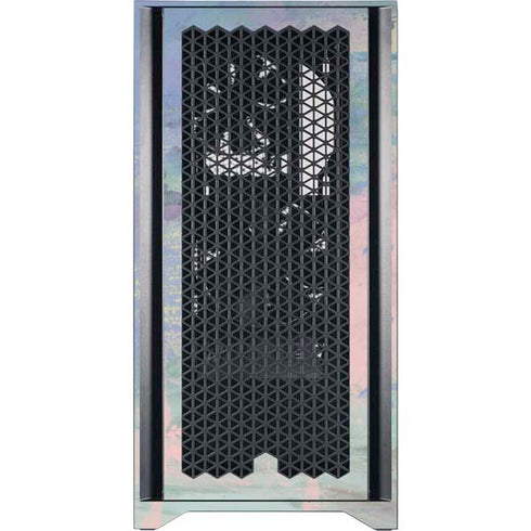 Rose Quartz & Serenity Abstract Corsair 4000D Tempered Glass Mid-Tower ATX Case Skin