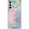 Rose Quartz & Serenity Abstract Galaxy A15 5G Clear Case