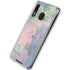 Rose Quartz & Serenity Abstract Galaxy A30 Clear Case