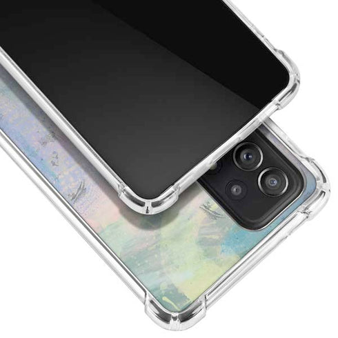 Rose Quartz & Serenity Abstract Galaxy A52 5G Clear Case