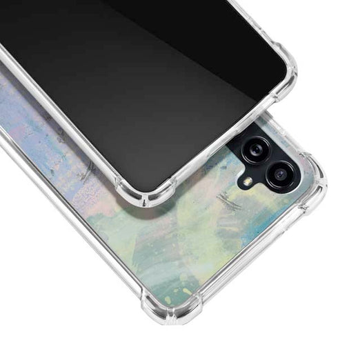 Rose Quartz & Serenity Abstract Galaxy A54 5G Clear Case