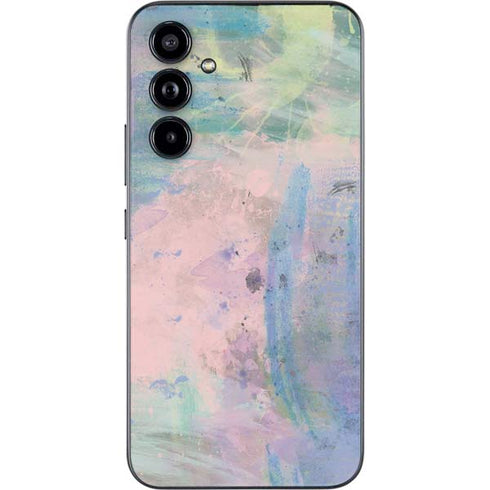 Rose Quartz & Serenity Abstract Galaxy A54 5G Skin