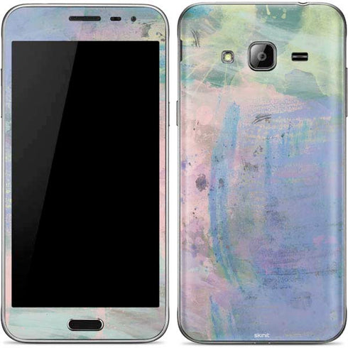 Rose Quartz & Serenity Abstract Galaxy J3 Skin