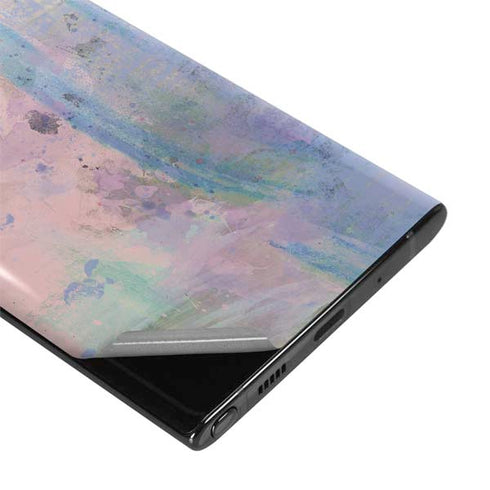 Rose Quartz & Serenity Abstract Galaxy Note 10 Skin