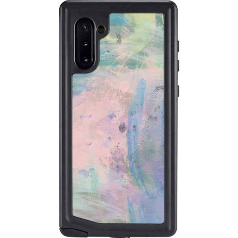 Rose Quartz & Serenity Abstract Galaxy Note 10 Waterproof Case