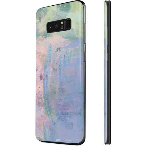 Rose Quartz & Serenity Abstract Galaxy Note 8 Skin