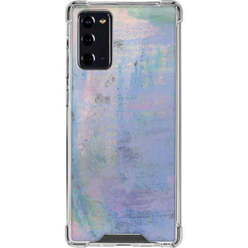 Rose Quartz & Serenity Abstract Galaxy Note20 5G Clear Case