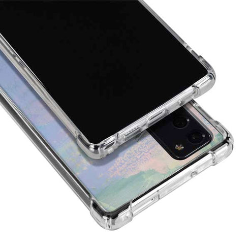 Rose Quartz & Serenity Abstract Galaxy Note20 5G Clear Case