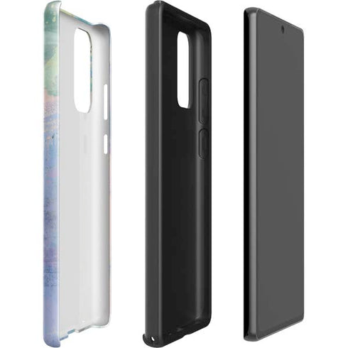 Rose Quartz & Serenity Abstract Galaxy Note20 5G Pro Case