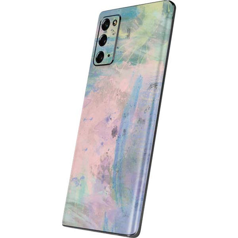 Rose Quartz & Serenity Abstract Galaxy Note20 5G Skin