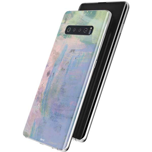 Rose Quartz & Serenity Abstract Galaxy S10 Plus Skin