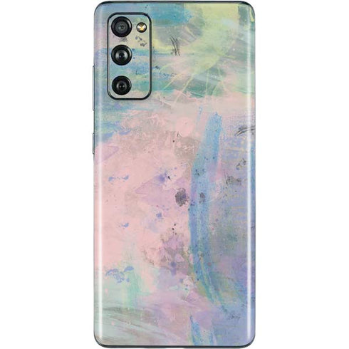 Rose Quartz & Serenity Abstract Galaxy S20 Fan Edition Skin