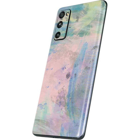 Rose Quartz & Serenity Abstract Galaxy S20 Fan Edition Skin