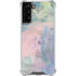 Rose Quartz & Serenity Abstract Galaxy S22 Plus Clear Case
