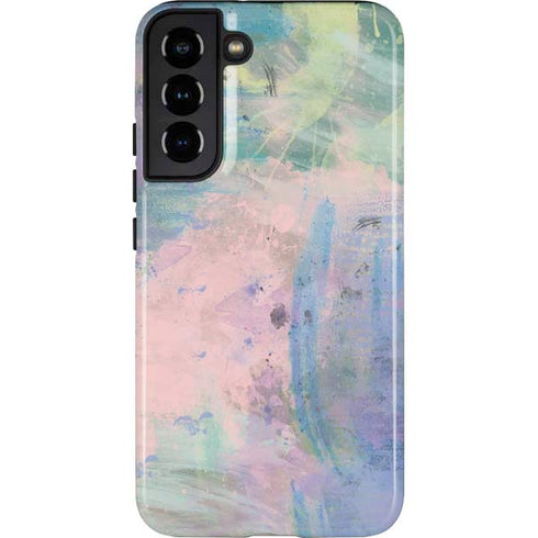 Rose Quartz & Serenity Abstract Galaxy S22 Plus Pro Case