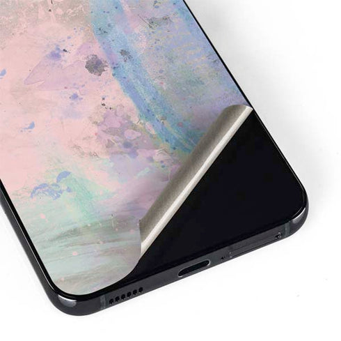 Rose Quartz & Serenity Abstract Galaxy S22 Plus Skin