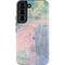 Rose Quartz & Serenity Abstract Galaxy S22 Pro Case