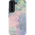 Rose Quartz & Serenity Abstract Galaxy S22 Pro Case