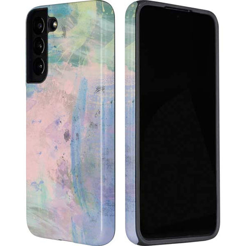 Rose Quartz & Serenity Abstract Galaxy S22 Pro Case